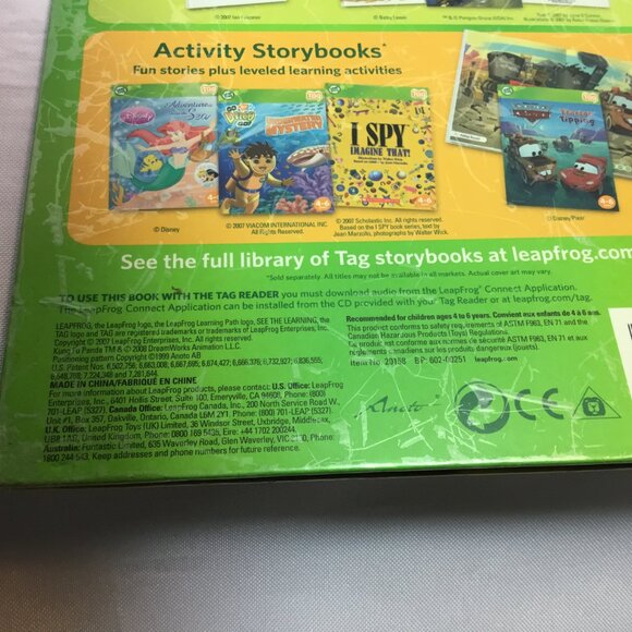 Leap Frog Tag Reader Kung Fu Panda Po's Tasty Training Book - Picture 3 of 5